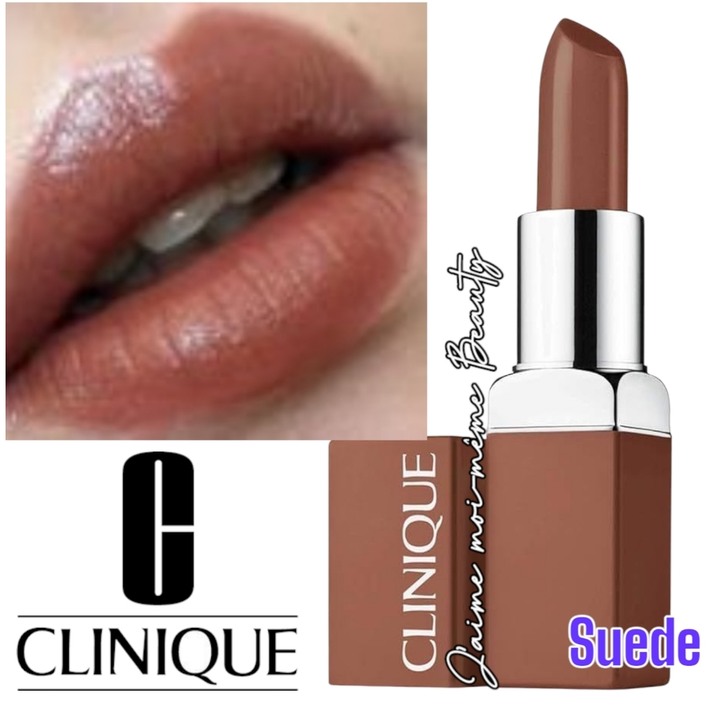 Clinique Even Better Pop Lipstick + PRIMER in ONE- Suede (Medium Neutral Brown)